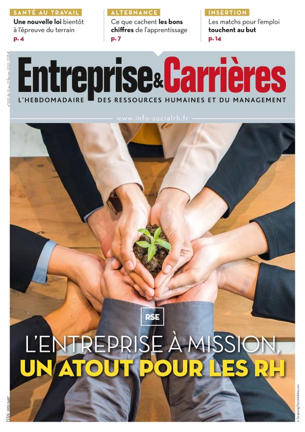 Couverture magazine Entreprise et carrières n° 1515