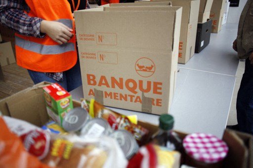 France pauvreté banque alimentaire nourriture précarité