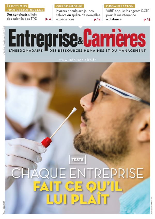 Couverture magazine Entreprise et carrières n° 1520
