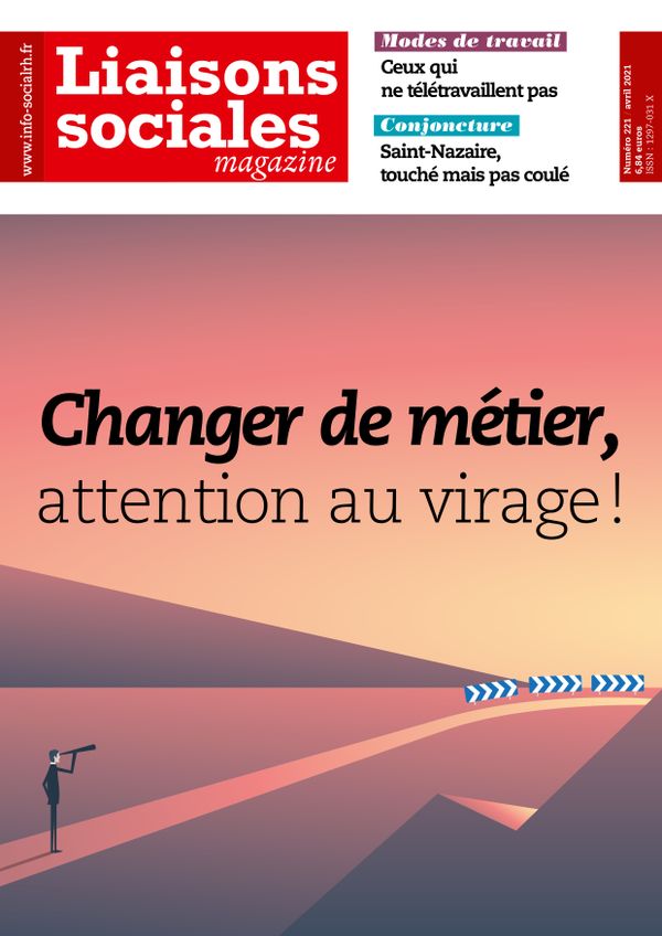 Couverture magazine Liaisons sociales magazine n° 221