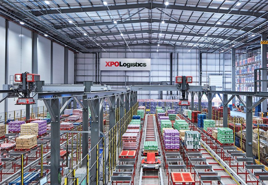 XPO Logistics et Nestlé inaugurent leur sitephare automatisé Supply