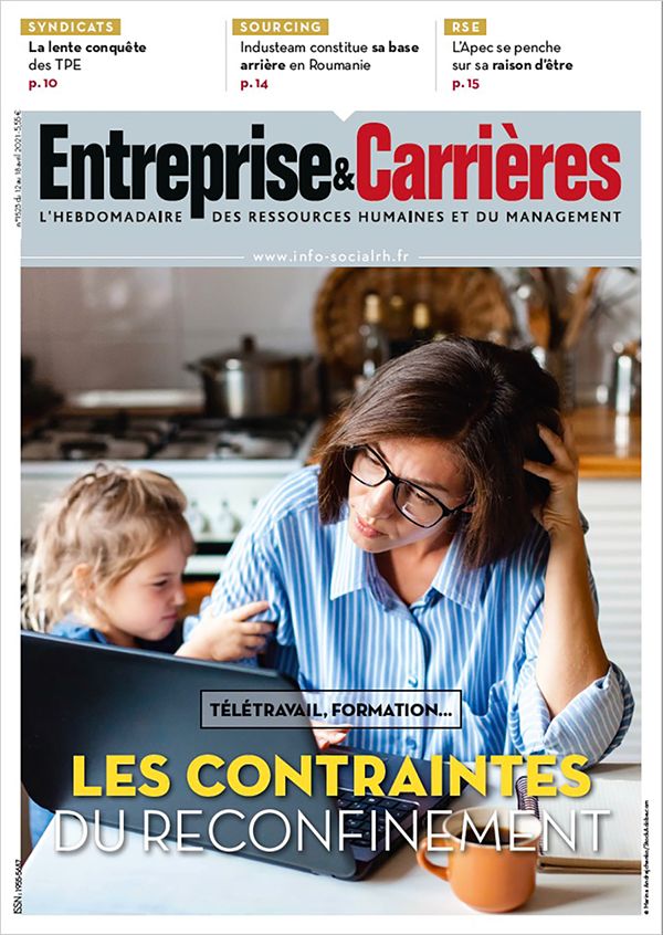 Couverture magazine Entreprise et carrières n° 1523