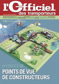 Couverture magazine officiel des transporteurs n° 3064