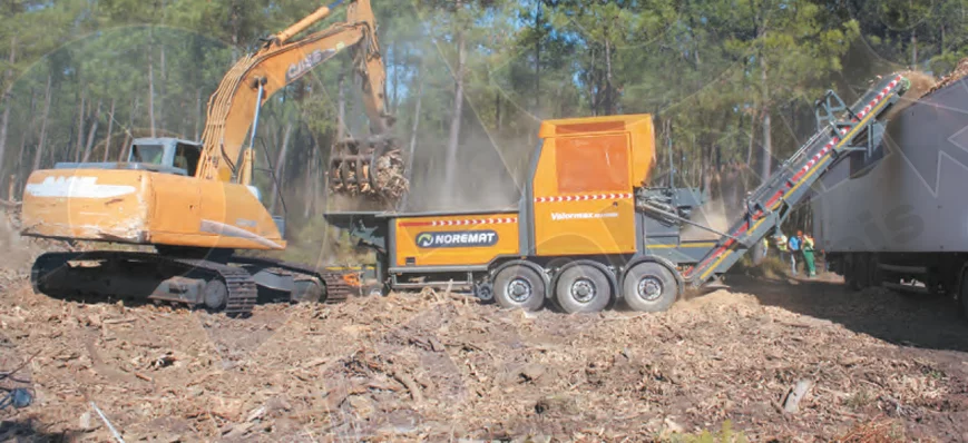 Broyeur rapide Valormax A72-150RS : des couteaux f
