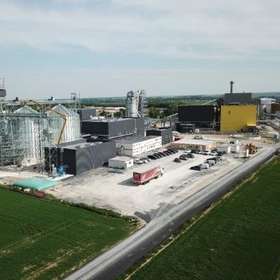 Nouvelle usine de fabrication de granulés HPCI Européenne de biomasse à Fessenheim