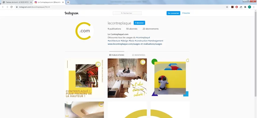 Un nouveau compte Instagram pour Lecontreplaqué.co