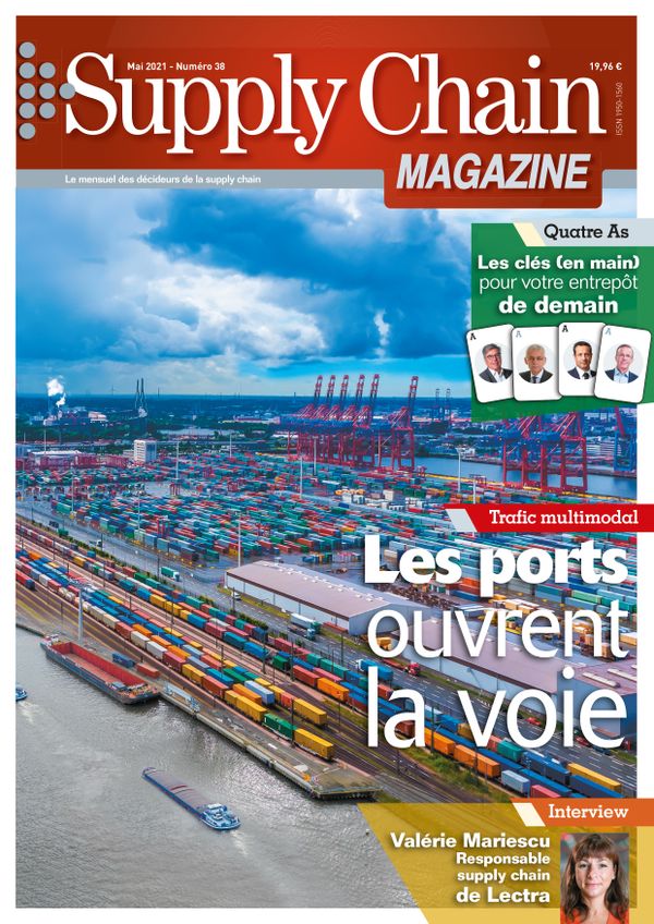 Couverture magazine supply chain magazine n° 38