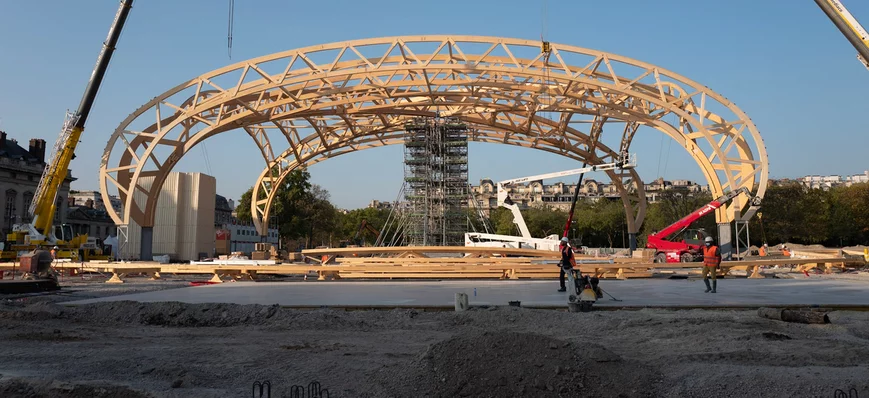 Visites du Grand Palais éphémère en amont du Forum