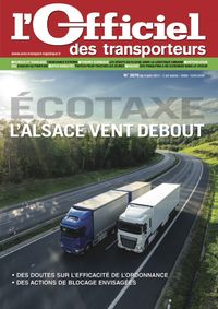 Couverture magazine officiel des transporteurs n° 3070