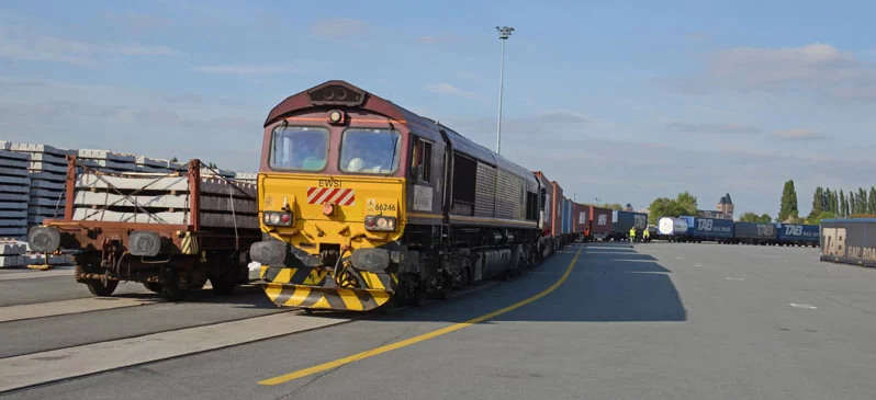 Transport combiné : le trafic à Ports de Lille fra