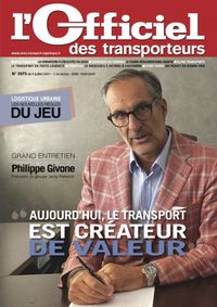 Couverture magazine officiel des transporteurs n° 3075