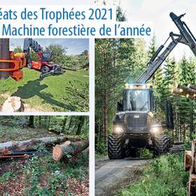 Machine forestière de l’année : les trois lauréats 2021