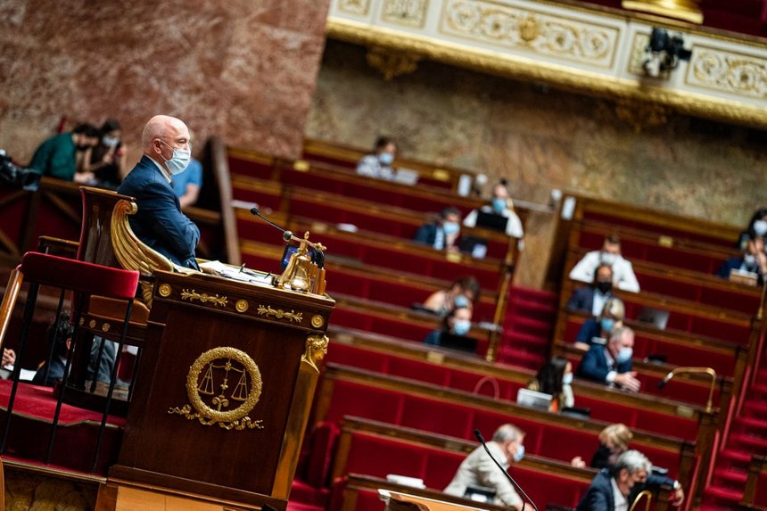 FRANCE-POLITICS-HEALTH CRISIS MANAGEMENT BILL AT THE NATIONA
