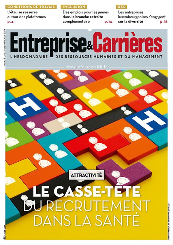 Couverture magazine Entreprise et carrières n° 1542