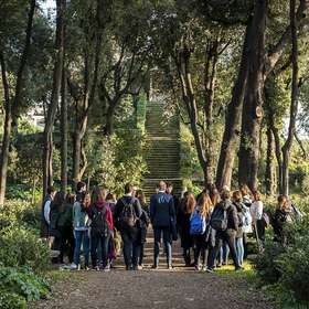 300 élèves de 15 lycées professionnels forêt-bois à la Villa Médicis