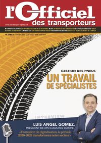 Couverture magazine officiel des transporteurs n° 3084