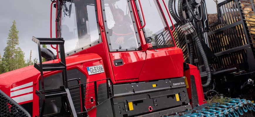 Komatsu : Nouvelle génération de suspension de cab