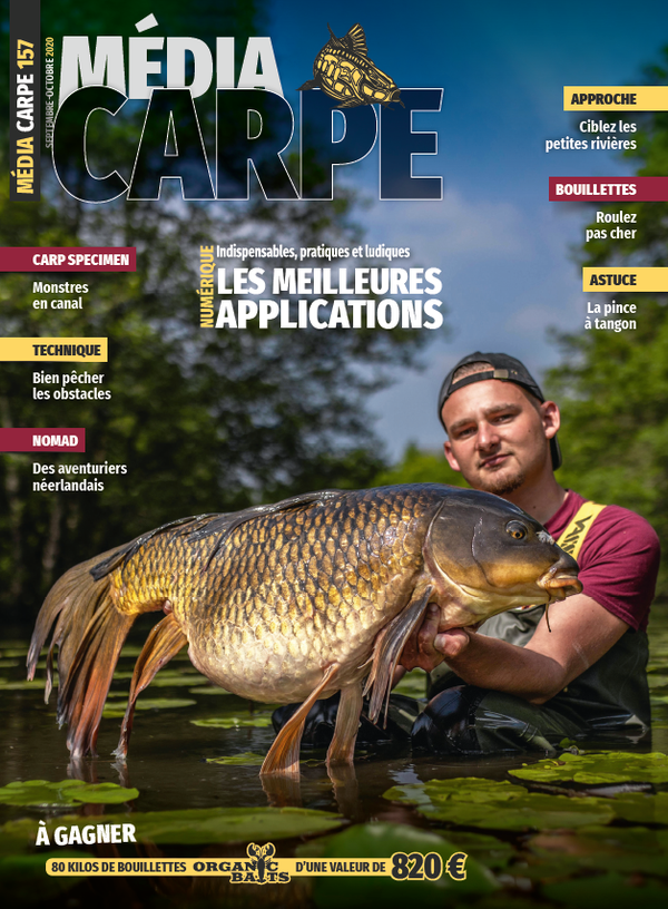 Couverture magazine Média Carpe 157 - septembre-octobre 2020