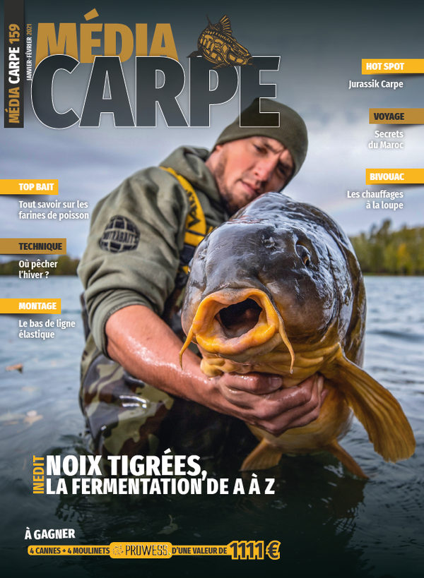 Couverture magazine Média Carpe 159 - janvier-février 2021