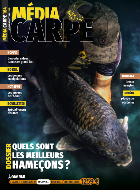 Couverture magazine Média Carpe n°164