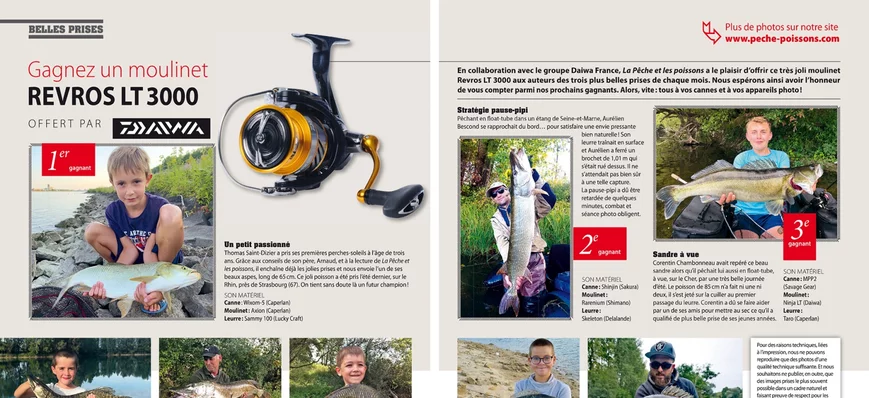 Gagnez un moulinet Daiwa ! 