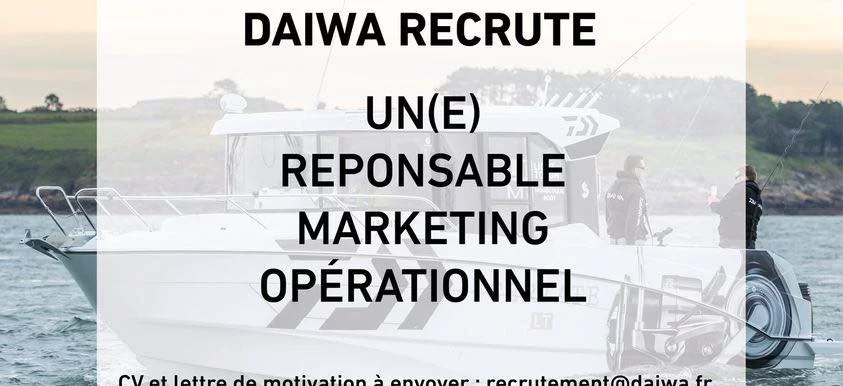 On recrute chez Daiwa