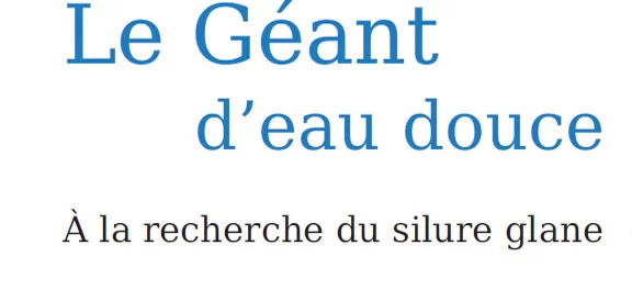 Livre : le Géant d'eau douce