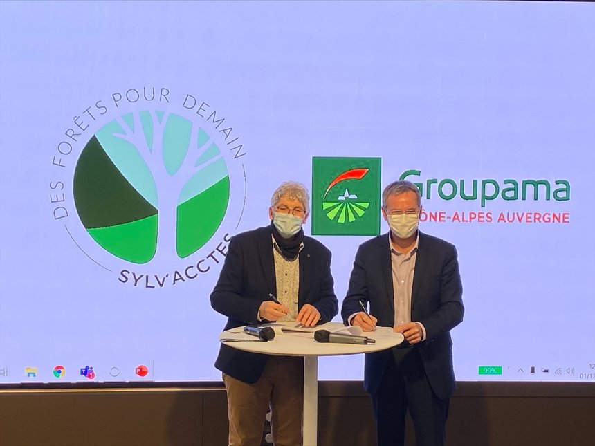 Signature partenariat Sylv'Acctes Groupama