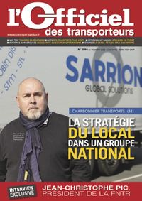 Couverture magazine officiel des transporteurs n° 3094