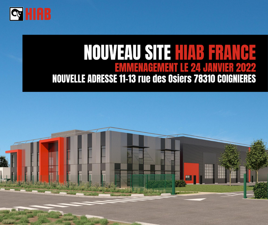 Nouveau site Hiab France