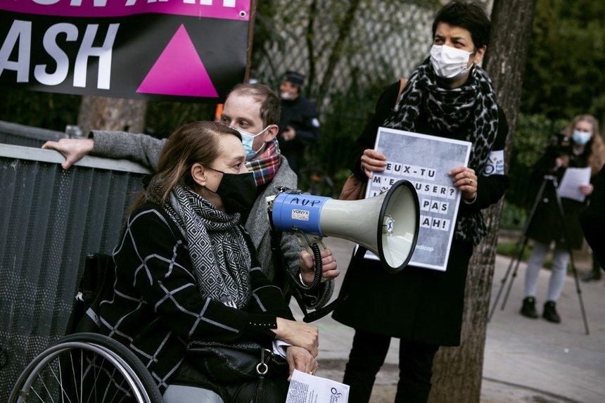 FRANCE-RALLY FOR THE AUTONOMY OF PEOPLE WITH DISABILITIES