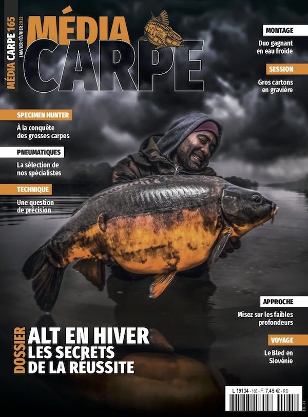 Couverture magazine Média Carpe 165