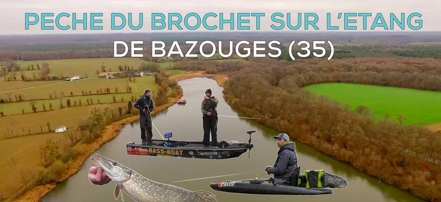 [REPORTAGE] Pêche du brochet sur Bazouges (35)