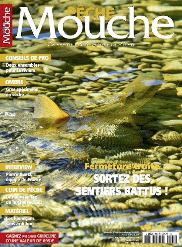 Couverture magazine Pêche Mouche n° 146