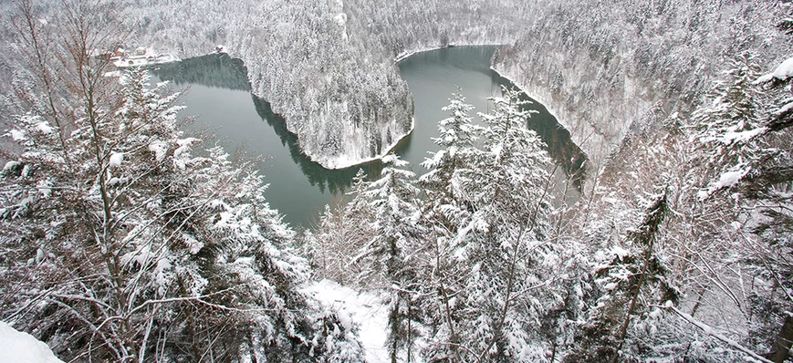 Le Doubs autour de Villers-le-Lac