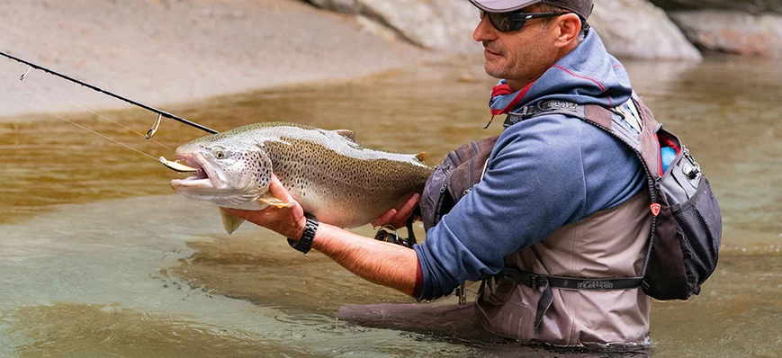 Une truite fario de 75 cm, récit d'un superbe reco