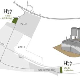 Une unité de production d’hydrogène à partir de bois dans le Jura Suisse
