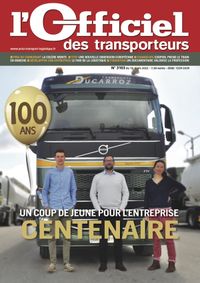Couverture magazine officiel des transporteurs n° 3103
