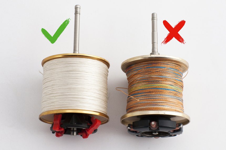 Les supports à bobines de fil pour remplir son moulinet