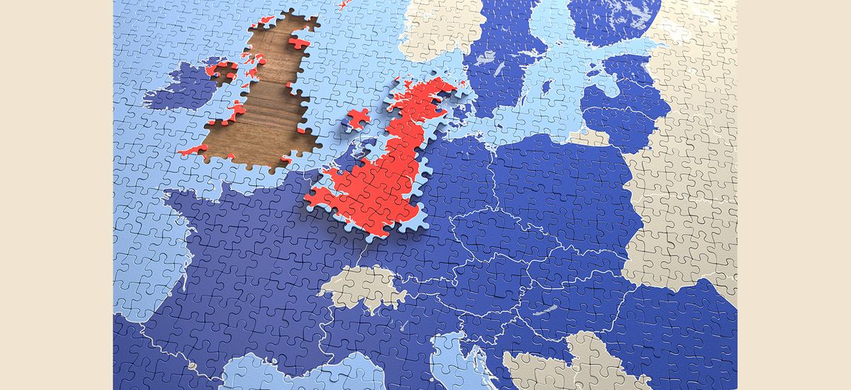 United Kingdom Puzzle Pieces European Union