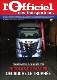Couverture magazine officiel des transporteurs n° 3106