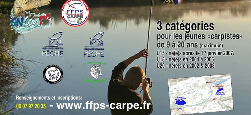 Championnats de France carpe des Jeunes 2022