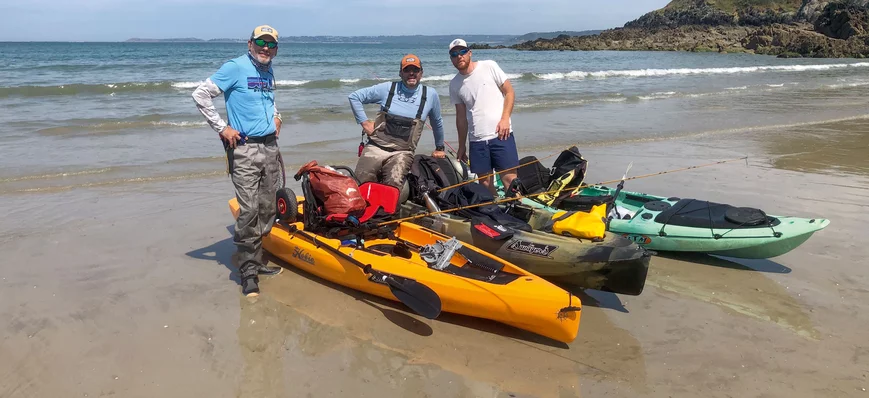 Battle bar en kayak dans les Côtes-d'Armor