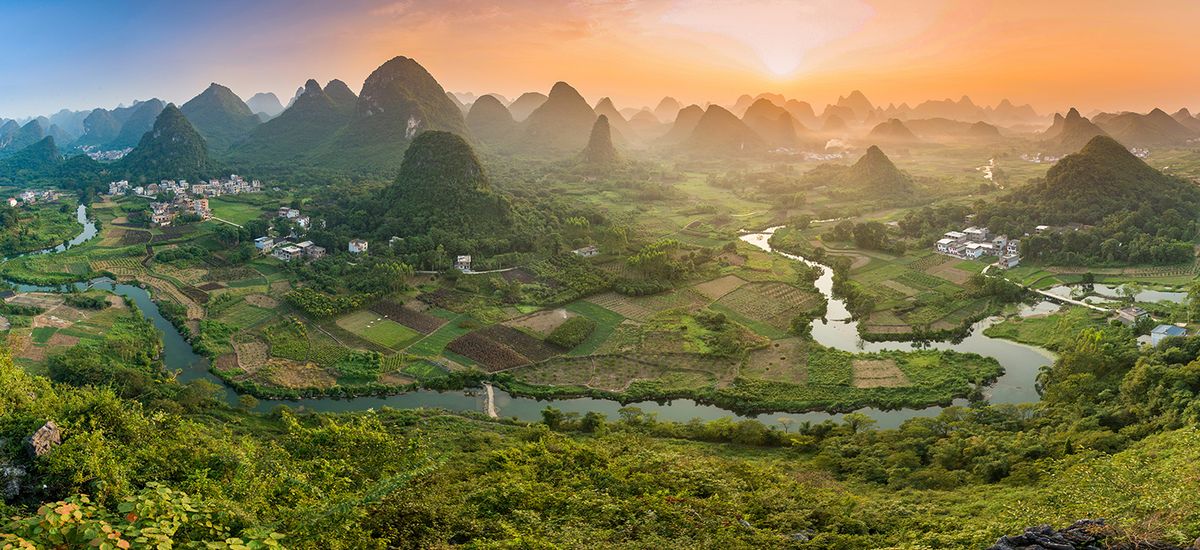 Mountains in Guilin - China