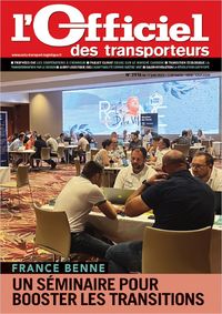 Couverture magazine officiel des transporteurs n° 3116