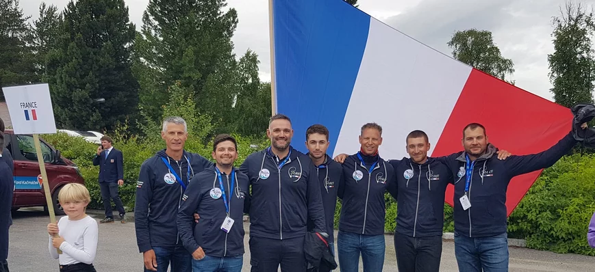 Les moucheurs français champions d'Europe, les Ble
