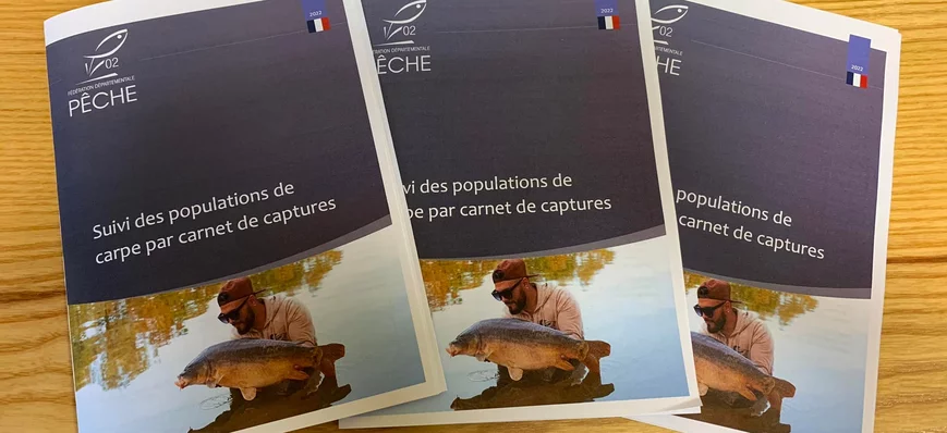 Rappel : un carnet de capture pour les carpes