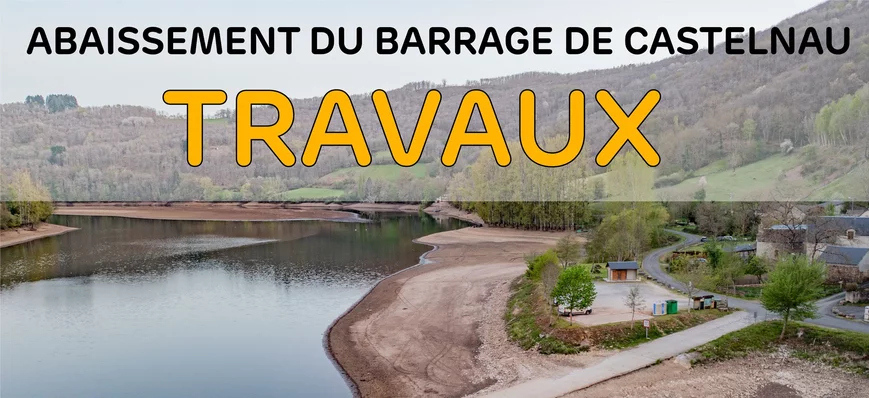 Abaissement du barrage de Castelnau-Lassouts-Lous 