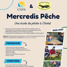 Une école de pêche à Cholet