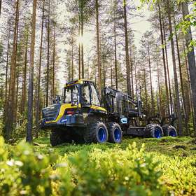 Ponsse dévoile son futur concept de machine forestière électrique